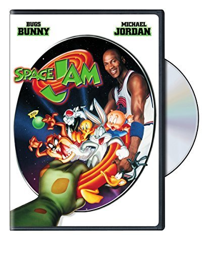 Space Jam DVD by Warner Home Video - Classic Basketball Movie with Michael Jordan - Perfect for Family Movie Nights & Sports Fans