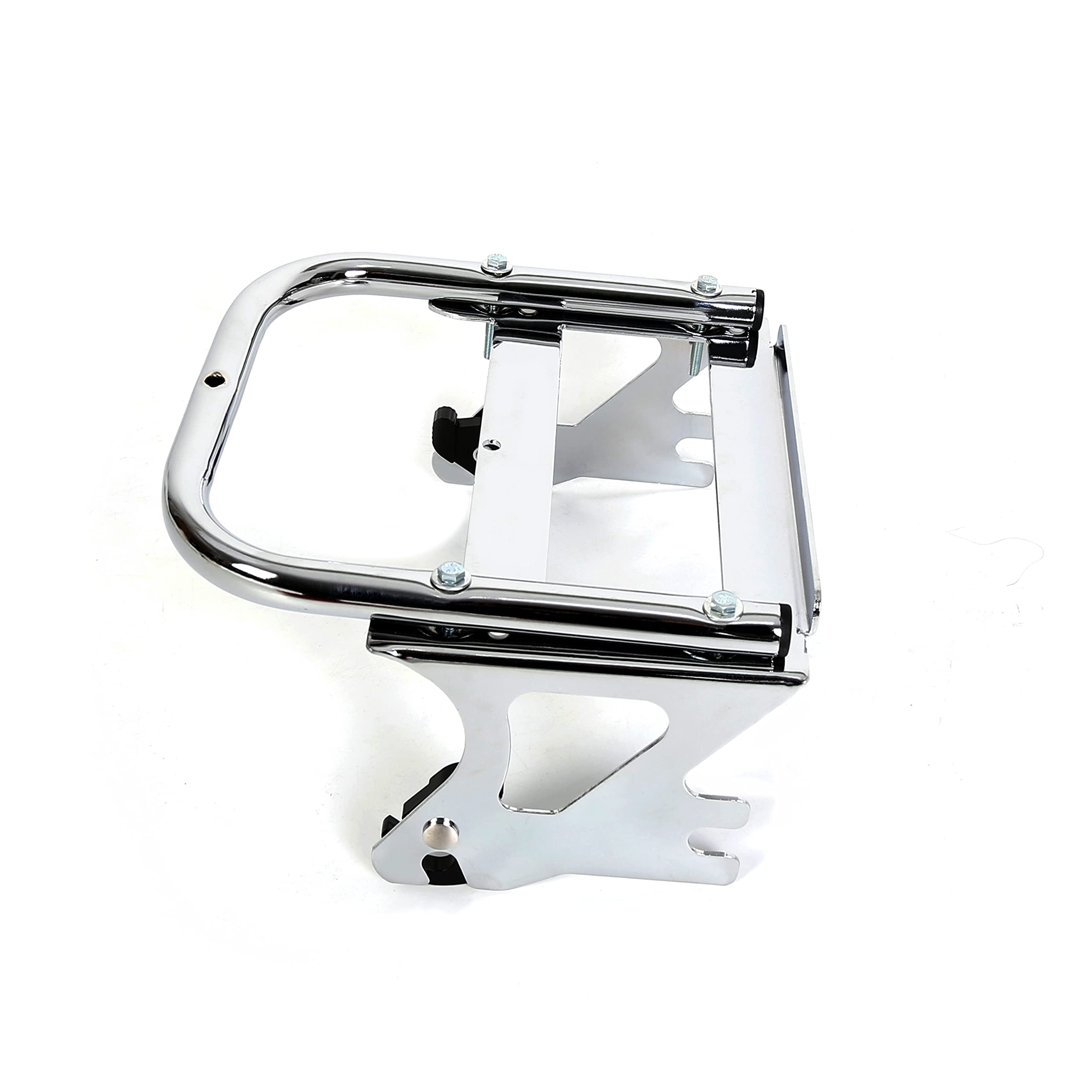 Detachable Two-Up Tour Pack Mounting Luggage Rack for 1997-2008 Harley Touring Electra Glide Road King Road Glide Street Glide - Heavy Duty Motorcycle Storage Solution for Long Rides & Road Trips