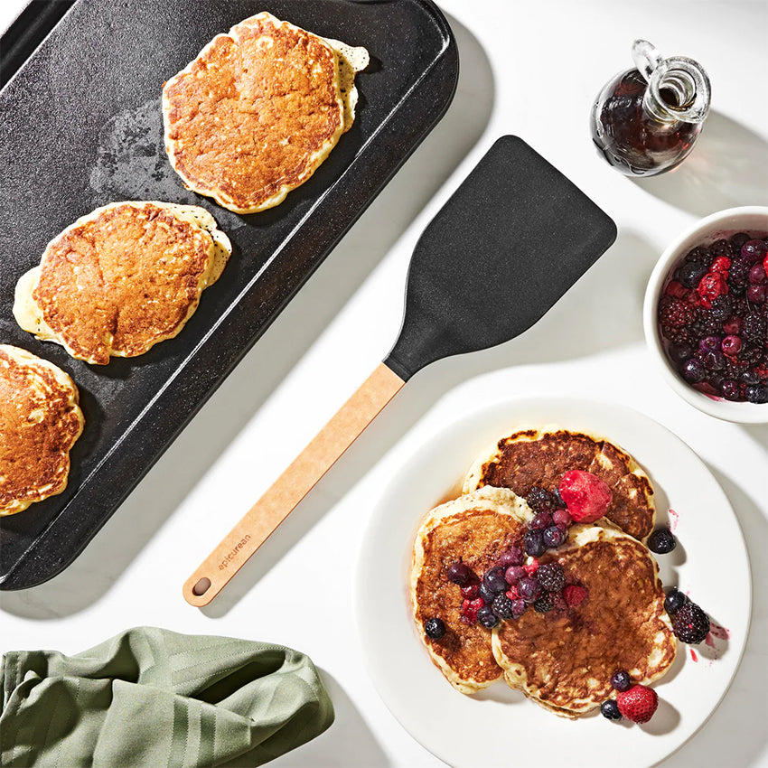 Epicurean Gourmet Series Nylon Turner Spatula - Professional Kitchen Utensil for Cooking, Flipping, and Serving - Perfect for Non-Stick Pans, Grills, and Baking