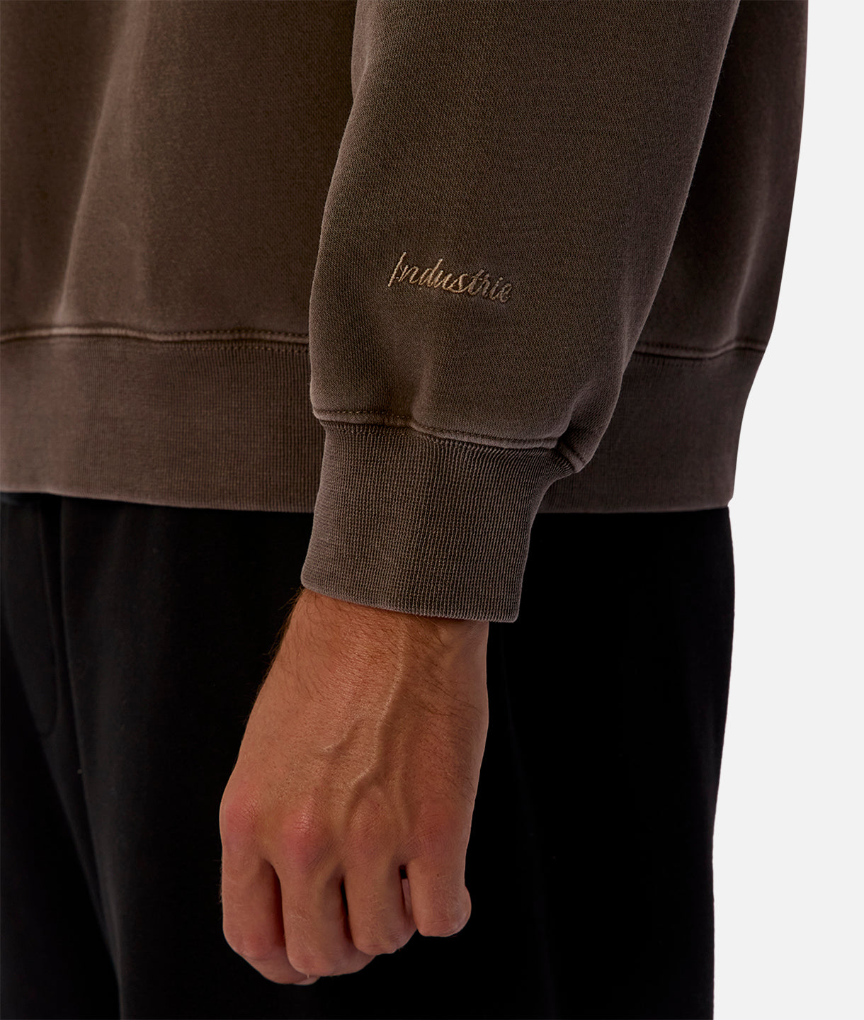 Premium Del Sur Washed Sweatshirt - Soft Cotton Pullover in Mocha Brown | Cozy Casual Wear for Men & Women | Perfect for Fall & Winter Outfits, Lounge & Travel