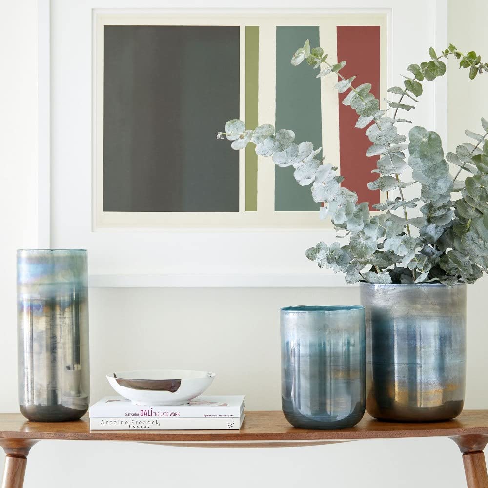 Cyan Design Small Reina Vases & Planters - Elegant Ceramic Flower Pots for Home Decor, Office Desk, Wedding Centerpieces and Gift Ideas