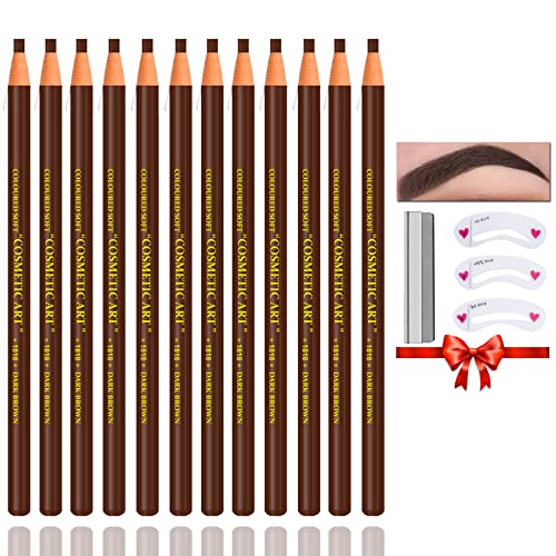 12 PCS Dark Brown