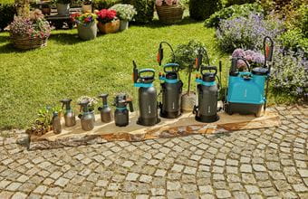 Gardena 1L Pump Sprayer 11112 - Premium Handheld Garden Sprayer for Plants, Lawn & Outdoor Use
