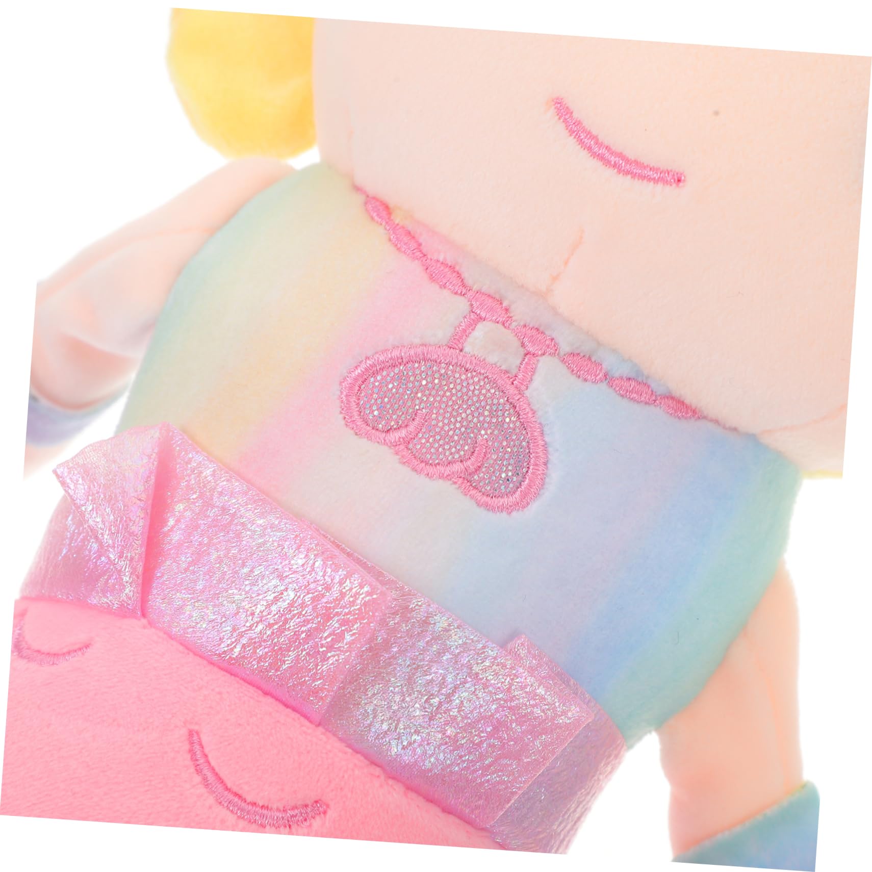 ORFOFE Mermaid Doll Plush Toy for Kids - Stitch Baby Doll, Soft Cotton Cartoon Mermaid Stuffed Animal for Girls & Boys - Perfect for Bedtime, Playtime & Gift Giving