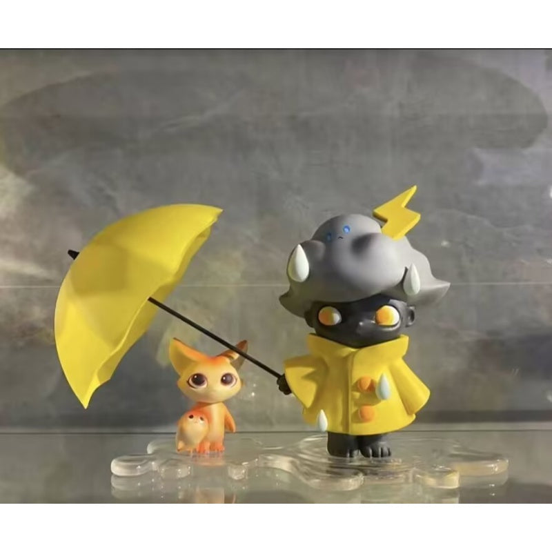 DIMOO Rain Scene Limited Edition Collectible Figure - Perfect for Anime Fans, Gift Giving & Home Decor Display