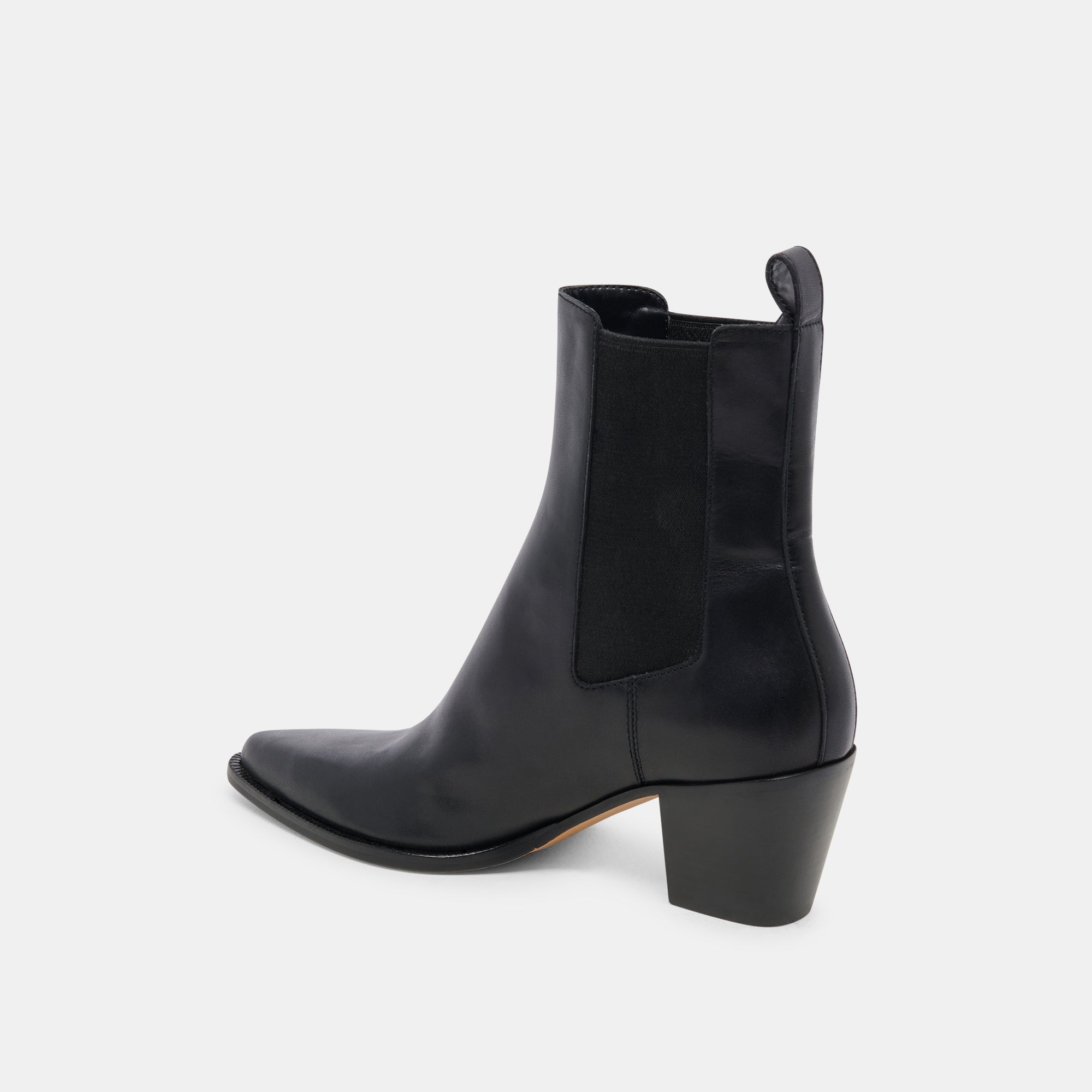 SHADIE H2O Waterproof Black Leather Booties for Women - Comfortable & Stylish Rain Boots for Outdoor, Hiking, and Wet Weather Protection