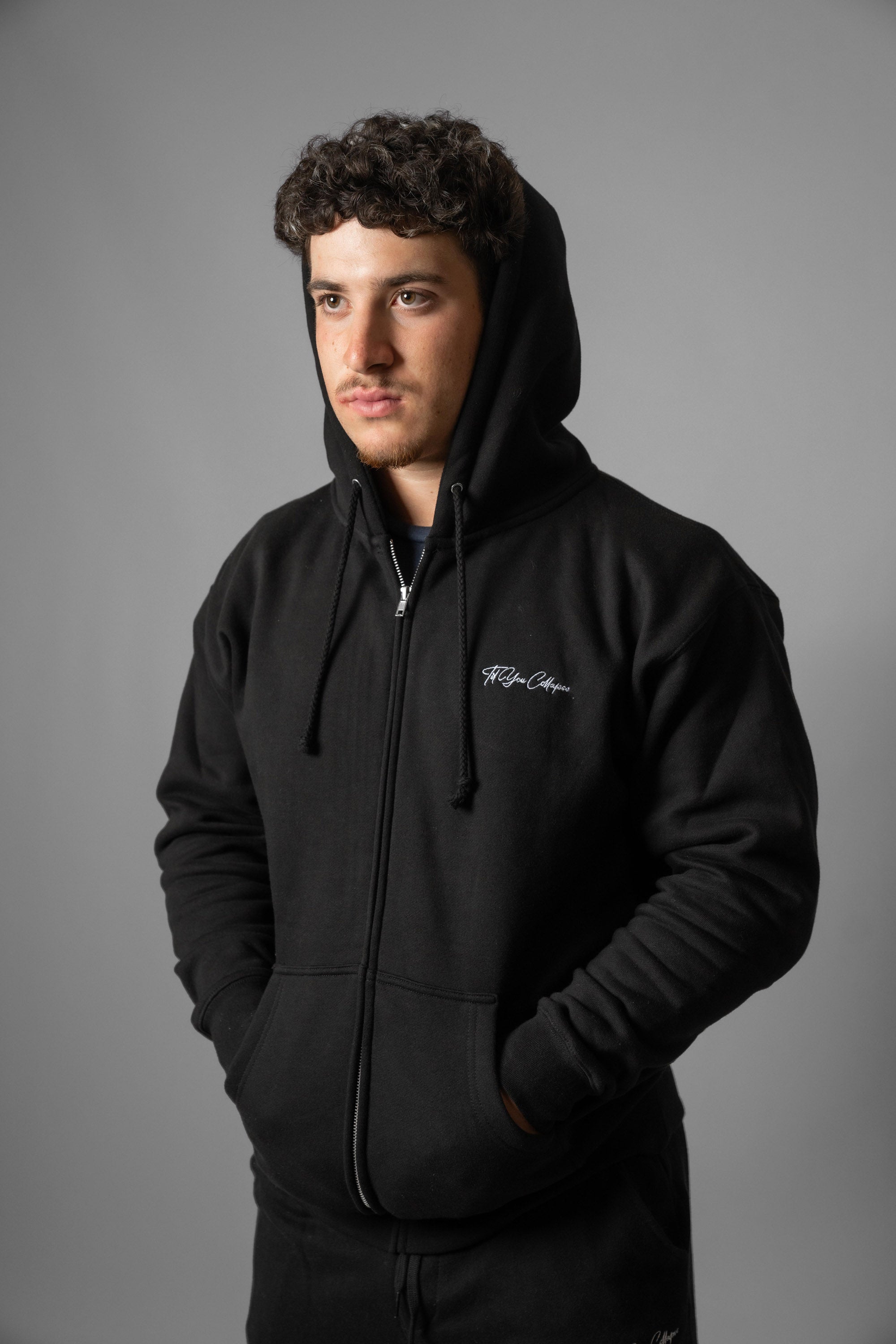 Premium Heavyweight Zip-Up Hooded Jacket for Men & Women - Warm Fleece Lined Winter Coat for Outdoor Activities, Hiking & Casual Wear
