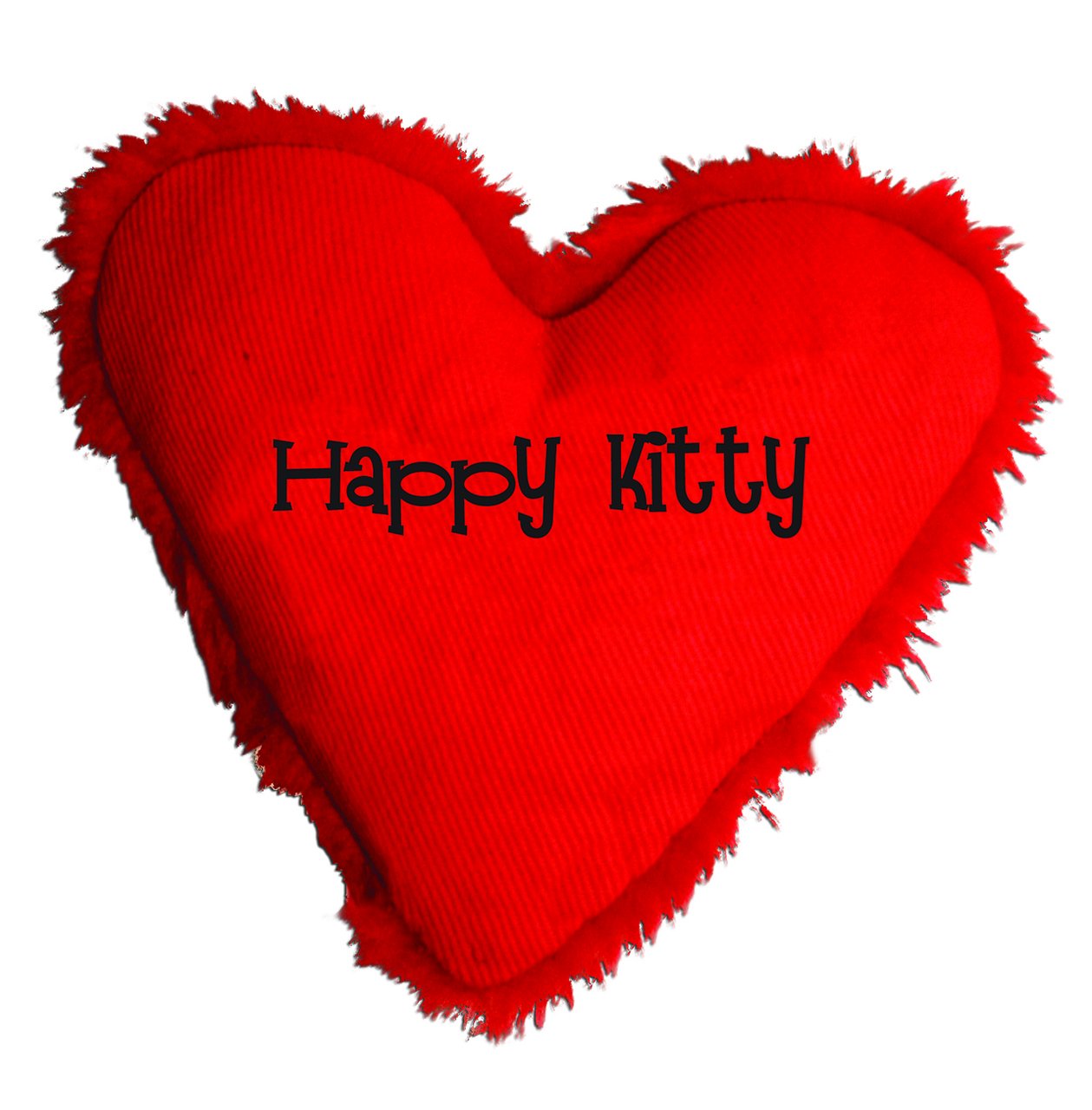 Yeowww! Heart Attack Pack: 3X 100% Organic Catnip Heart Cat Toys with Unique Phrases - Perfect for Playtime, Training & Bonding with Your Feline Friend