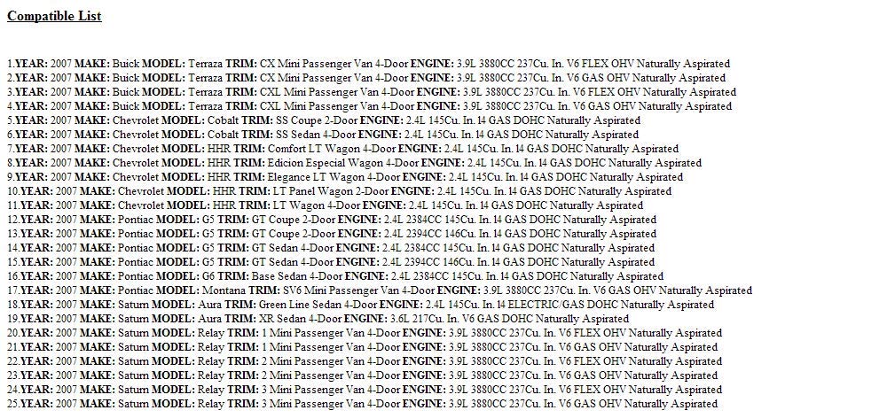 2007 GMC Envoy 5.3L Engine Computer ECM PCM ECU 12605843 - VIN Programmed & Ready to Install | Replacement for Faulty Engine Control Module | Perfect for DIY Repairs & Performance Upgrades