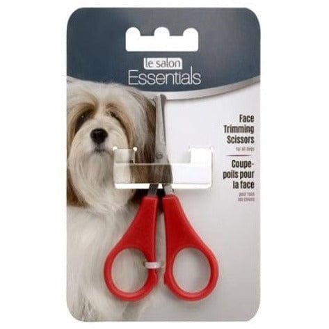 Professional Salon Face Trimming Scissors - Ultra Sharp Stainless Steel Hair Cutting Shears for Eyebrow, Beard & Mustache Grooming - Perfect for Barbers, Stylists & Home Use