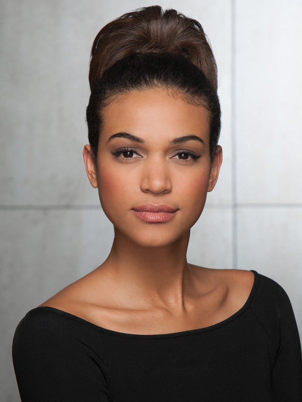Glamour Chignon HF Synthetic Hair Wrap - Discontinued Elegant Updo Hairpiece for Weddings, Prom & Special Occasions