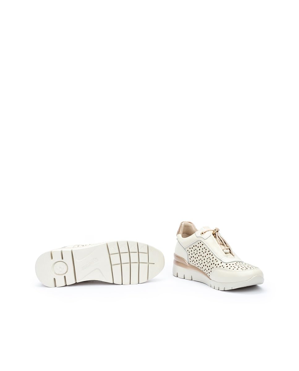 PIKOLINOS Women's Leather Sneakers - Cantabria Style | Comfortable & Stylish for Casual Wear, Walking & Everyday Use