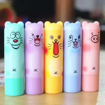 Cartoon-Shaped Lip Balm for Dry Lips - Moisturizing & Nourishing Lip Care - Cute & Fun Beauty Product for Kids, Teens & Adults - Perfect for School, Travel & Daily Use