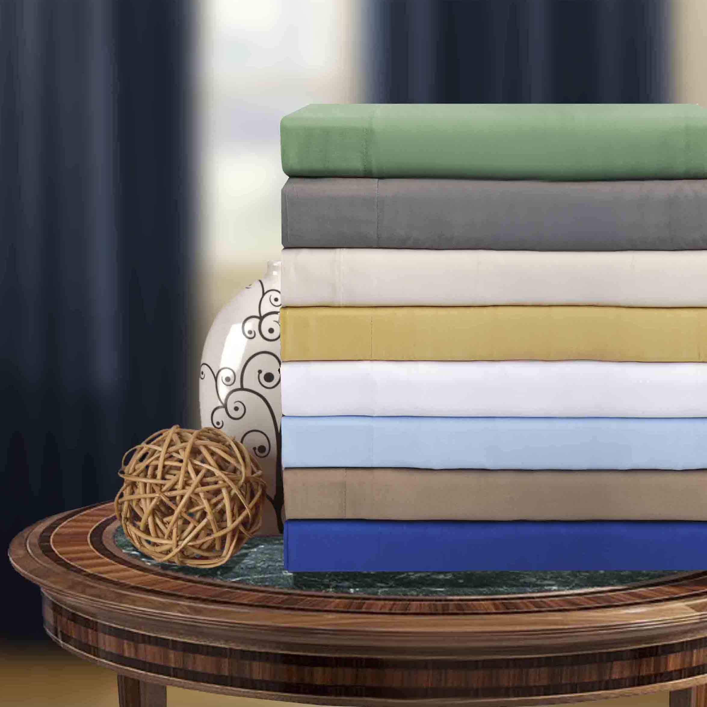 Luxury 500-Thread Count Egyptian Cotton Duvet Cover Set with Pillow Shams - Twin XL Size, 100% Pure Cotton, Ivory Stripe - Perfect for Guest Rooms, Dormitories & Cozy Bedroom Upgrades