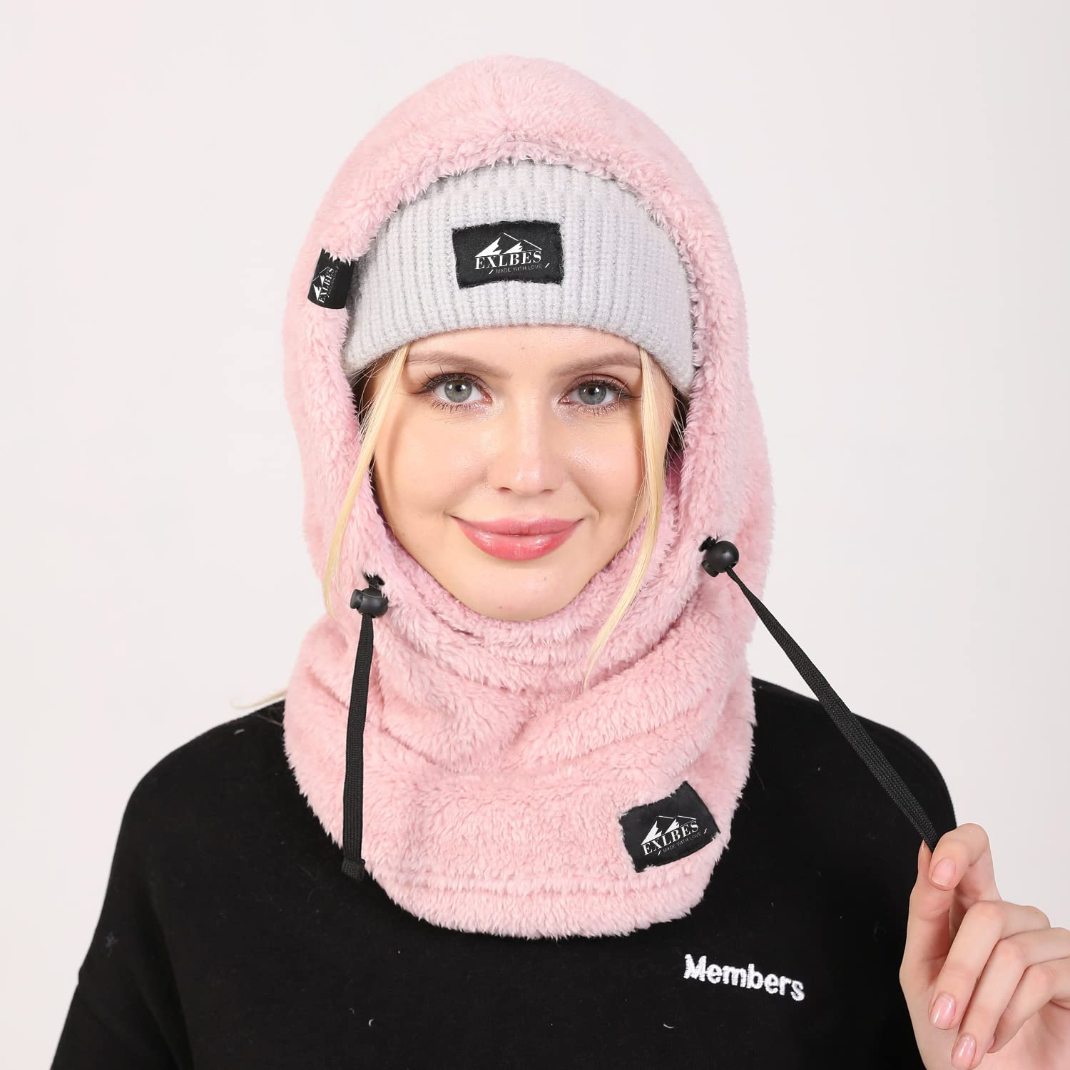 Windproof Fleece Balaclava Face Mask for Men & Women - Warm Winter Ski Mask for Cold Weather - Perfect for Skiing, Snowboarding, and Outdoor Activities