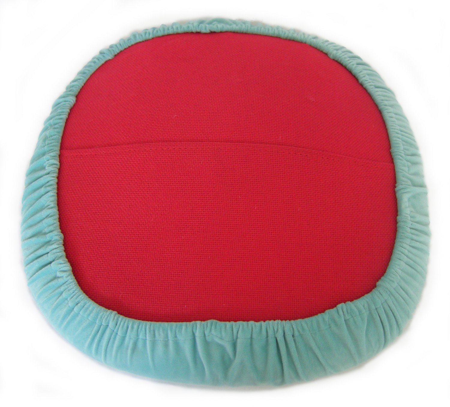 Turquoise Slip-On Cushion Cover for Saarinen Tulip Side Chair - Comfortable & Stylish Seat Protector for Dining Room, Office, or Lounge Decor