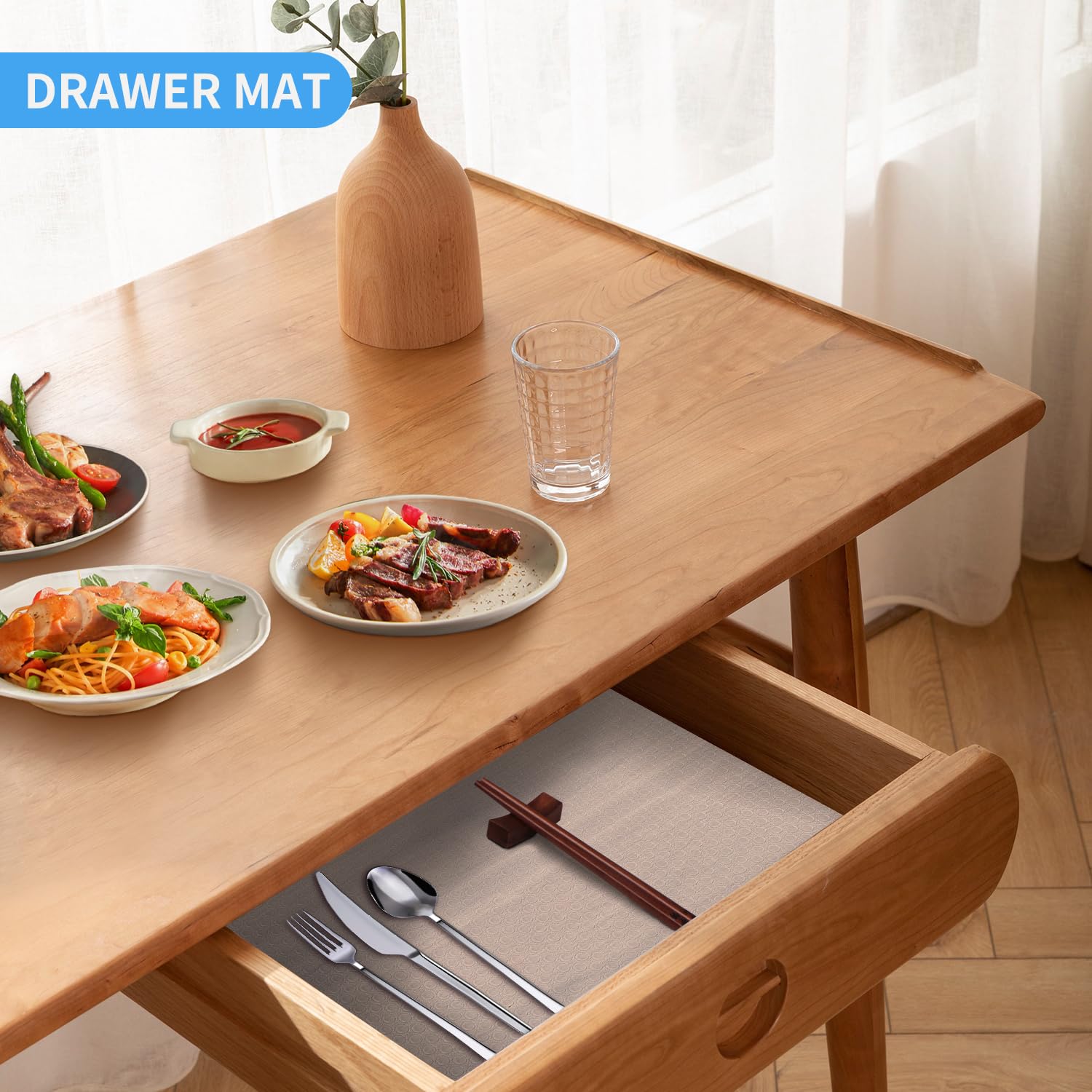 Non-Adhesive EVA Drawer & Shelf Liners - 17.7