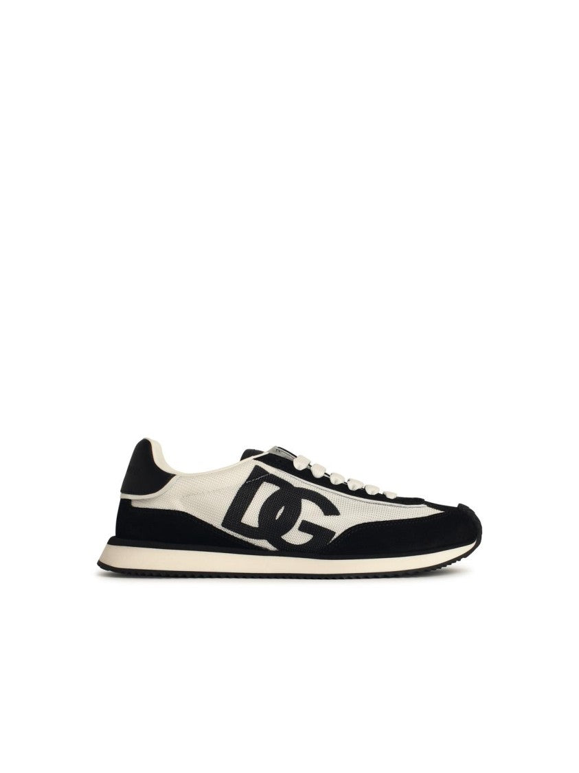 White Leather Blend Sneakers for Women - Comfortable Cushion Walking Shoes for Casual Wear & Everyday Use