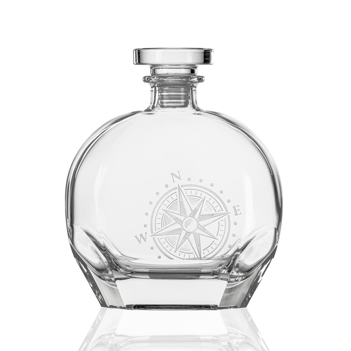 Premium Whiskey Decanter Set with 2 Rocks Glasses - 3-Piece Gift Box for Bourbon, Scotch & Whiskey Lovers | Elegant Home Bar Accessories for Entertaining & Gifting