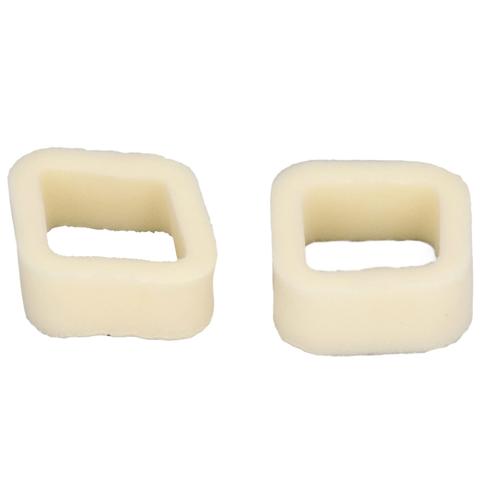 **High-Quality Mower Air Filter - Polyester Fiber, Low Initial Resistance, 2-Piece Air Filter Elements for 436 Lawn Mower - Perfect for Lawn Care & Outdoor Maintenance**