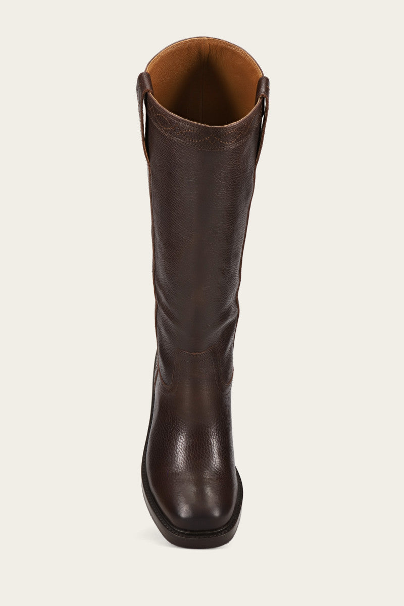 Kate Pull On Wide Calf Boots for Women - Comfortable Stretchable Knee High Boots with Wide Shaft | Perfect for Work, Casual Wear & Winter Outfits