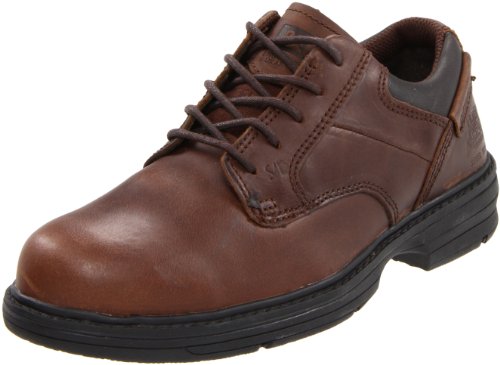 CAT Men's Oversee SD Steel Toe Construction Work Shoes - Durable & Comfortable for Heavy Duty Jobs, Construction Sites, and Outdoor Work