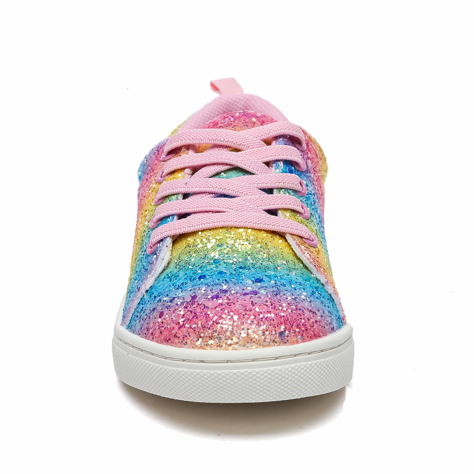 **Bernal Sparkle Glitter Sequin Sneakers for Toddler, Little & Big Kids – Slip-On School Shoes for Boys & Girls – Comfortable Low-Top Walking Shoes – Perfect for School, Play & Special Occasions**
