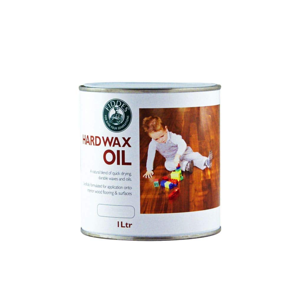 Fiddes Hard Wax Oil Color Tint - Walnut 1 Liter | Wood Finish & Protection for Furniture, Floors & DIY Projects | Indoor & Outdoor Use