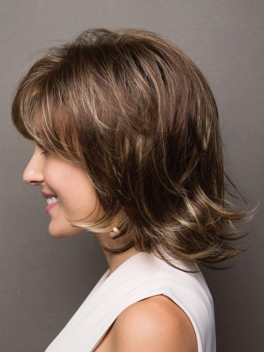 Noriko Wigs Claire Synthetic Hair Wig - Almond Rocka Rooted Color, 8