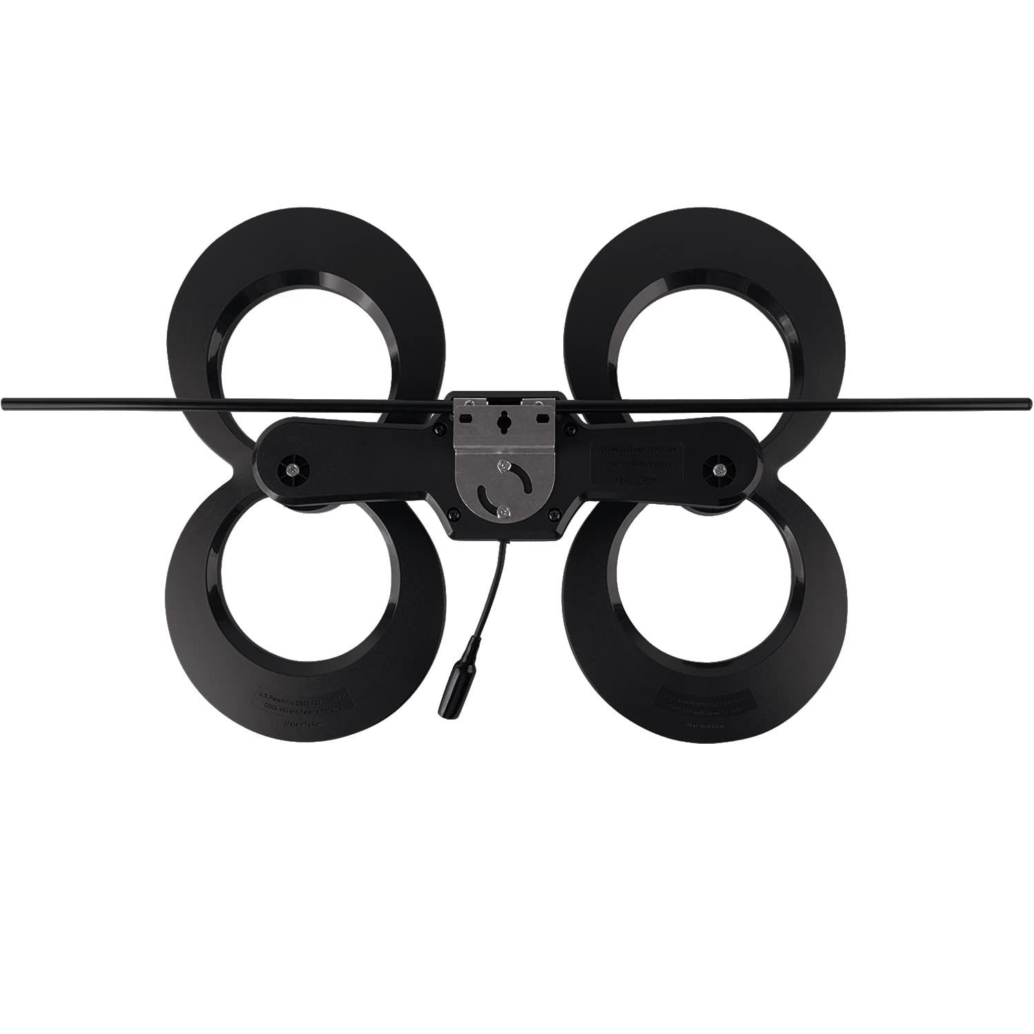 Antennas Direct ClearStream MAX-V PRO Indoor Outdoor TV Antenna - UHF/VHF Multi-Directional Reception, 70+ Mile Range, 4K 8K UHD Ready, NEXTGEN TV Compatible with Wall Mount Bracket - Perfect for Home Theater, RV, and Outdoor Entertainment