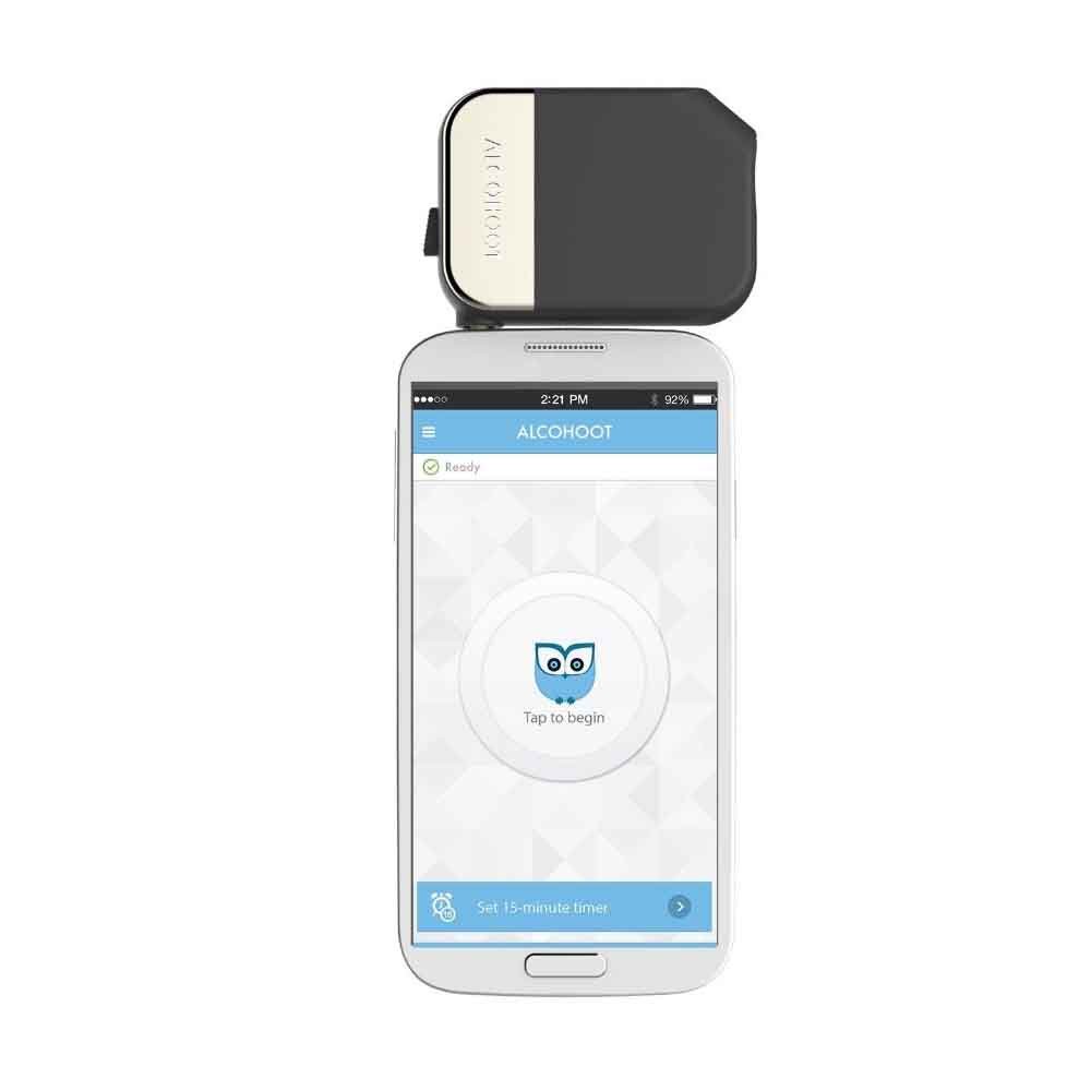 AHT101 Smartphone Breathalyzer - Portable Alcohol Tester for iPhone & Android with High Accuracy | Perfect for Parties, Bars, and Personal Safety Use