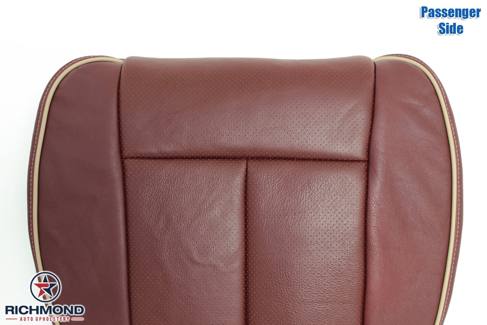Premium Perforated Leather Seat Cover for 2010 Ford F150 King Ranch - Passenger Bottom Replacement | Auto Upholstery Upgrade for Comfort & Style | Perfect for Road Trips & Daily Commutes