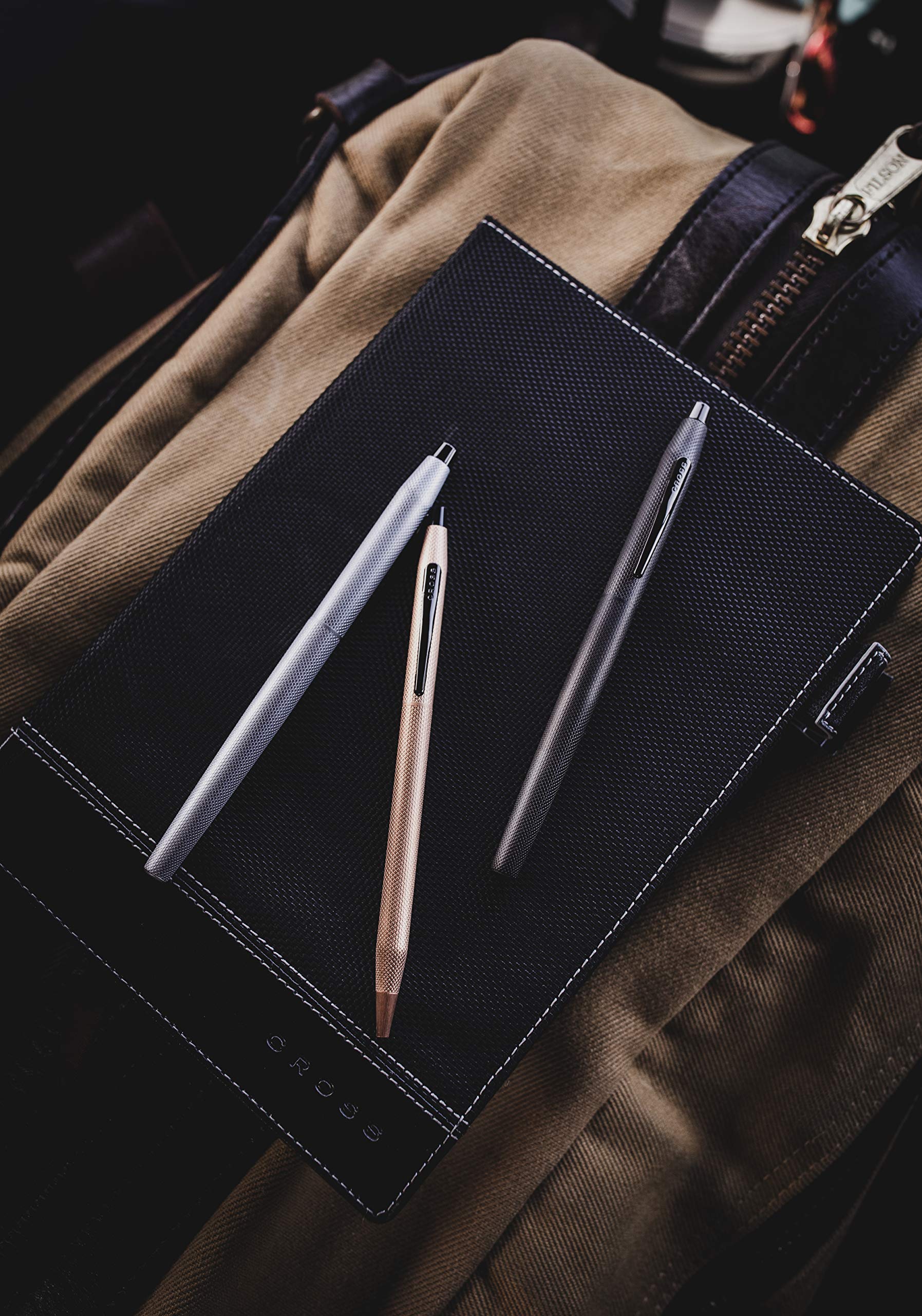 Cross Classic Century Refillable Fountain Pen with Medium Nib - Premium Brushed Chrome Finish, Includes Elegant Gift Box - Perfect for Business Signatures, Journaling & Luxury Gifts