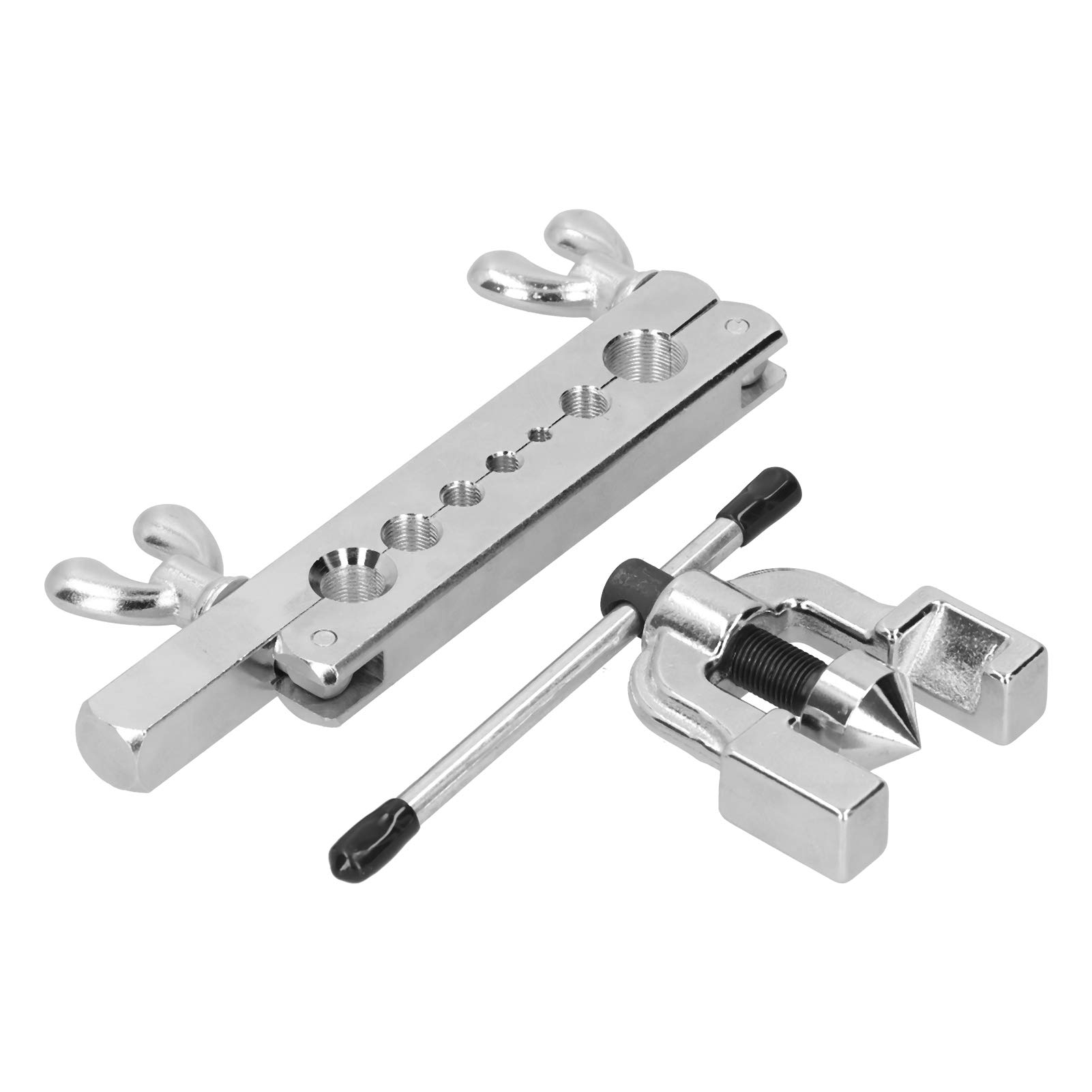 VINGVO Flaring Tool Set - High Efficiency Steel Tube Flaring Kit for Copper Pipes | Professional Plumbing, HVAC & Automotive Repair Tool | Perfect for DIY Home Improvement & Pipe Installation Projects