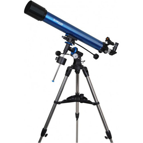 Meade Polaris 90mm German Equatorial Refractor Telescope 216003 - Professional Astronomy Equipment for Stargazing & Astrophotography | Perfect for Beginners & Amateur Astronomers