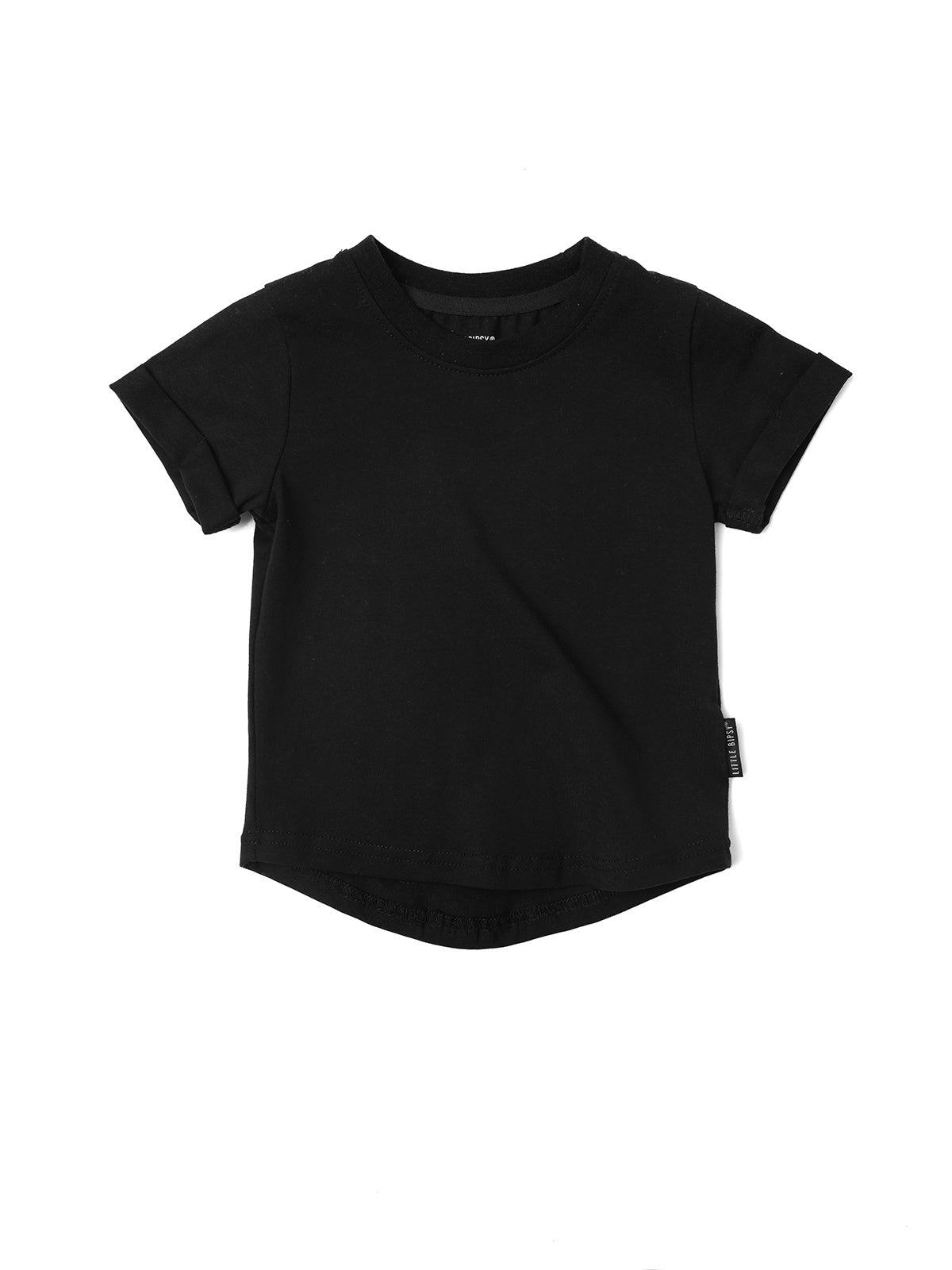 Premium Soft Cotton Basic Tee for Men & Women - Black | Comfortable Everyday Casual T-Shirt for Work, Gym & Outings