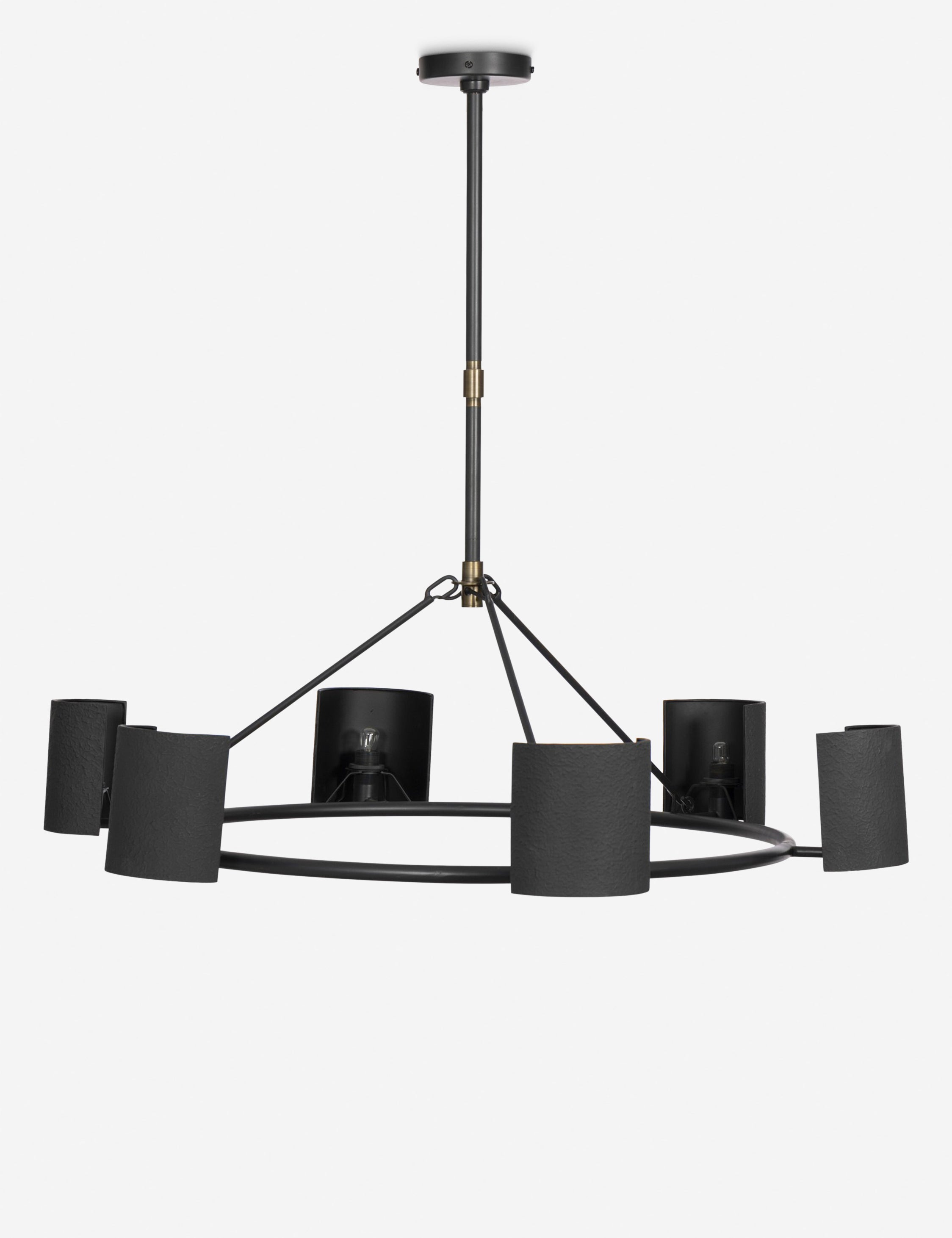 Bossio Modern Crystal Chandelier - Elegant Ceiling Light Fixture for Dining Room, Living Room & Bedroom | Energy Efficient LED Lighting for Home Decor