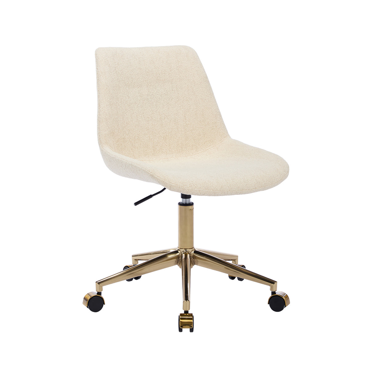 Ergonomic Levi Fabric Office Chair - Adjustable Height & Lumbar Support for Home & Office Workspace - Comfortable Mesh Back Executive Chair for Long Hours Sitting