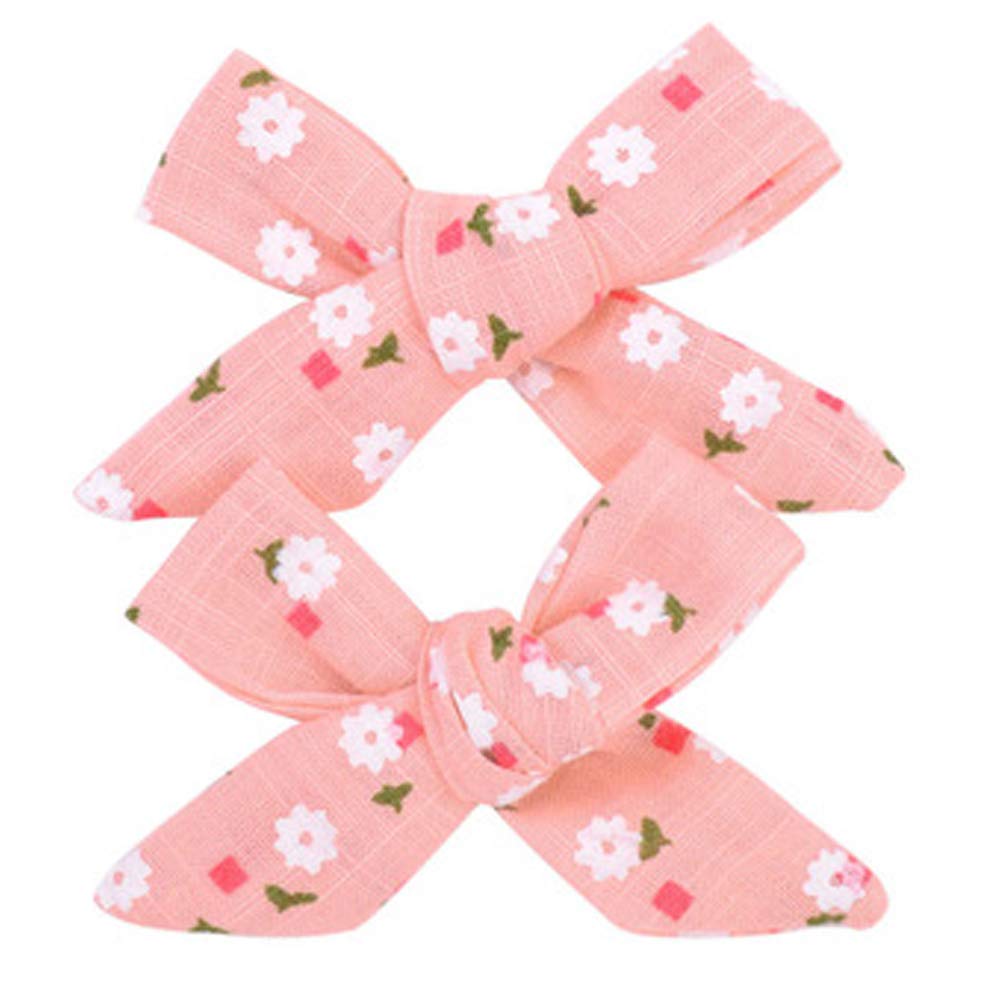 12PCS Hair Bow Clips for Toddlers & Baby Girls - 3.1 Inch Non-Slip Alligator Hair Barrettes for Fine Hair - Cute Floral Hair Accessories for Kids, School Girls & Daily Use - Perfect for Parties, Photos & Everyday Styling