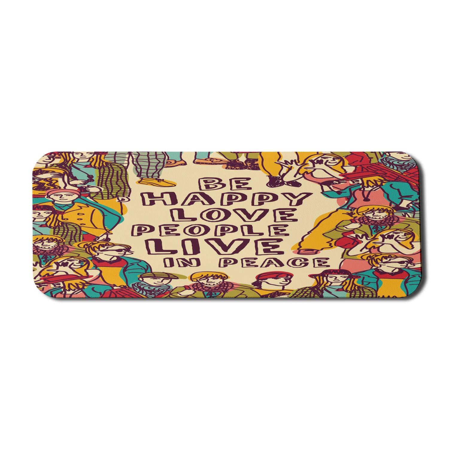 Ambesonne Large Non-Slip Gaming Mouse Pad 31