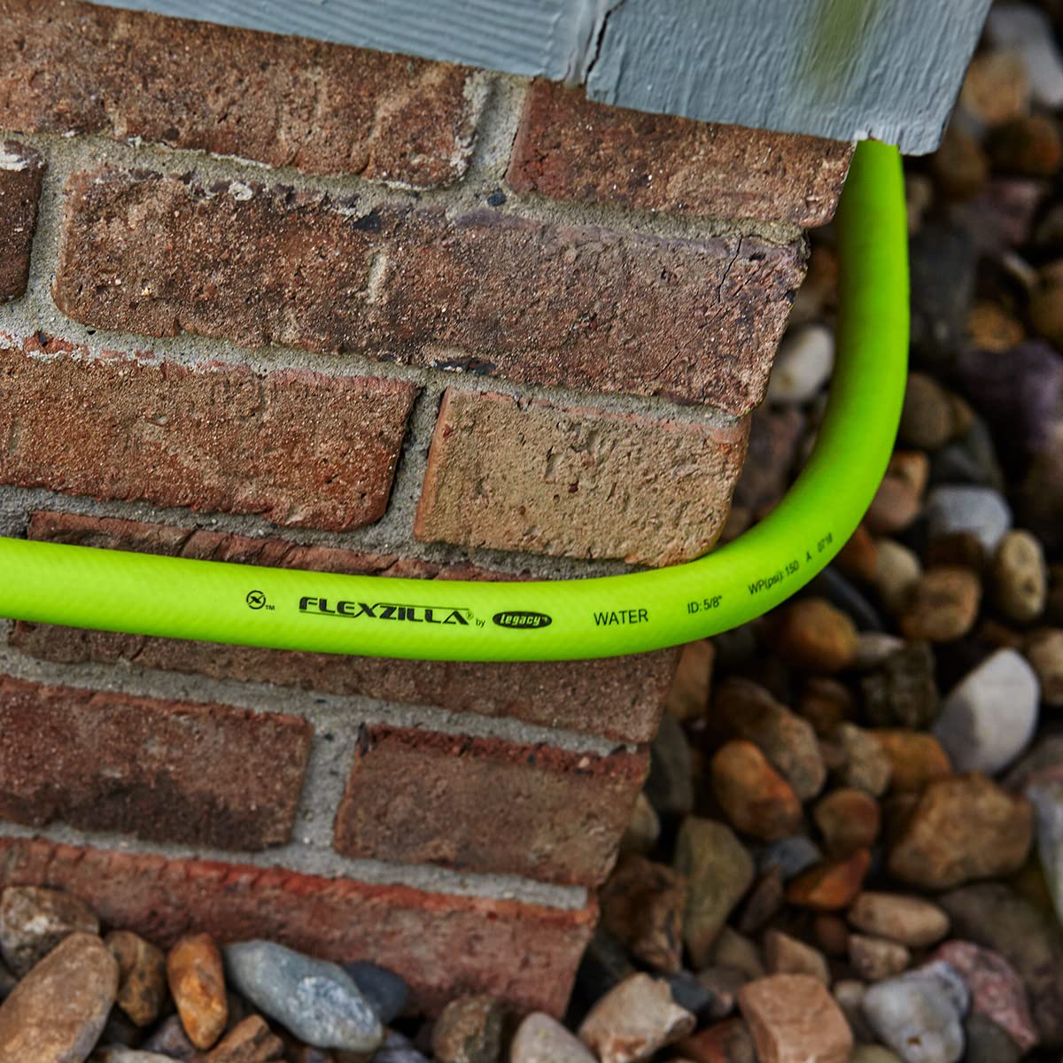 Flexzilla 5/8 in. x 100 ft. Heavy Duty Lightweight Garden Hose with SwivelGrip - Drinking Water Safe, Kink-Free, ZillaGreen (HFZG5100YWS-E) - Perfect for Lawn Care, Gardening, Car Washing & Outdoor Watering
