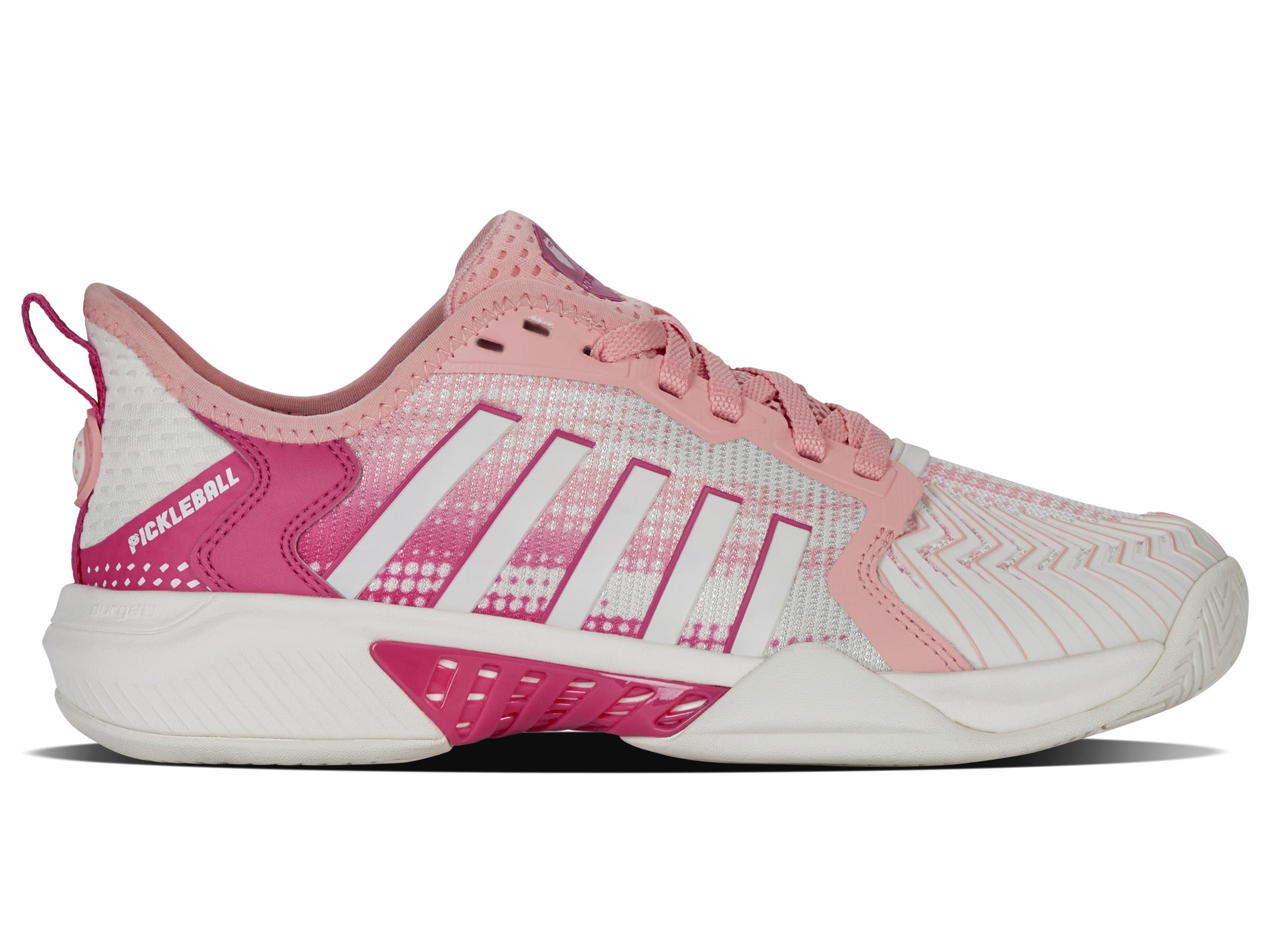 97916 146 M Pickleball Supreme Paddle - Cloud Dancer/Raspberry Sorbet Color | Lightweight & Durable for Outdoor & Indoor Play | Perfect for Beginners & Advanced Players