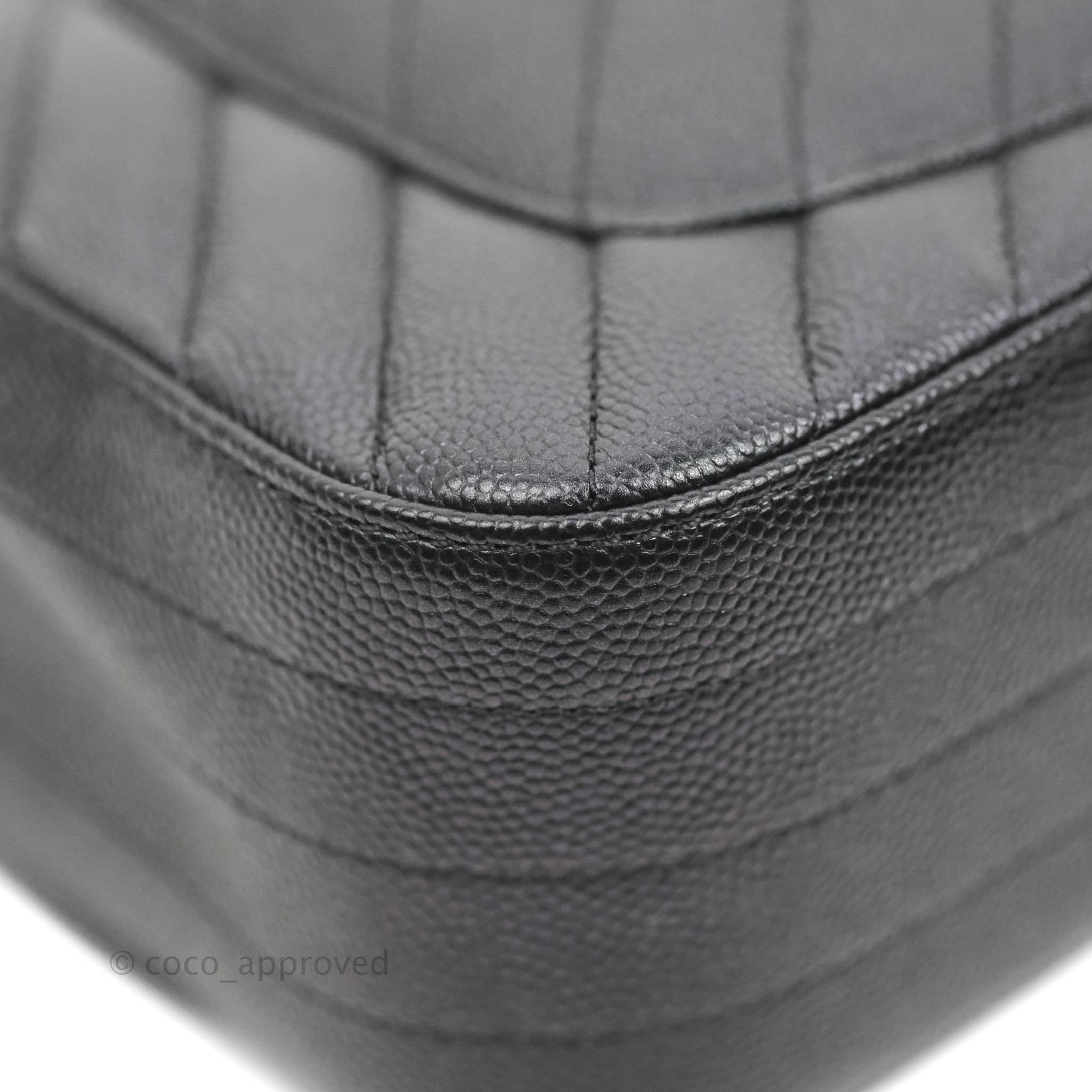 Chanel Chevron Mini Rectangular Flap Bag in Iridescent Black Caviar Leather with Ruthenium Hardware - Perfect for Evening Events, Parties & Luxury Fashion Accessories