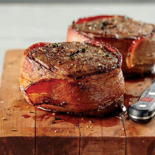 Omaha Steaks Premium Grill Master Bundle - Bacon-Wrapped Filet Mignons, Air-Chilled Chicken Breasts, Filet Mignon Burgers & Jumbo Franks with Seasoning | Perfect for BBQs, Tailgating & Outdoor Cooking
