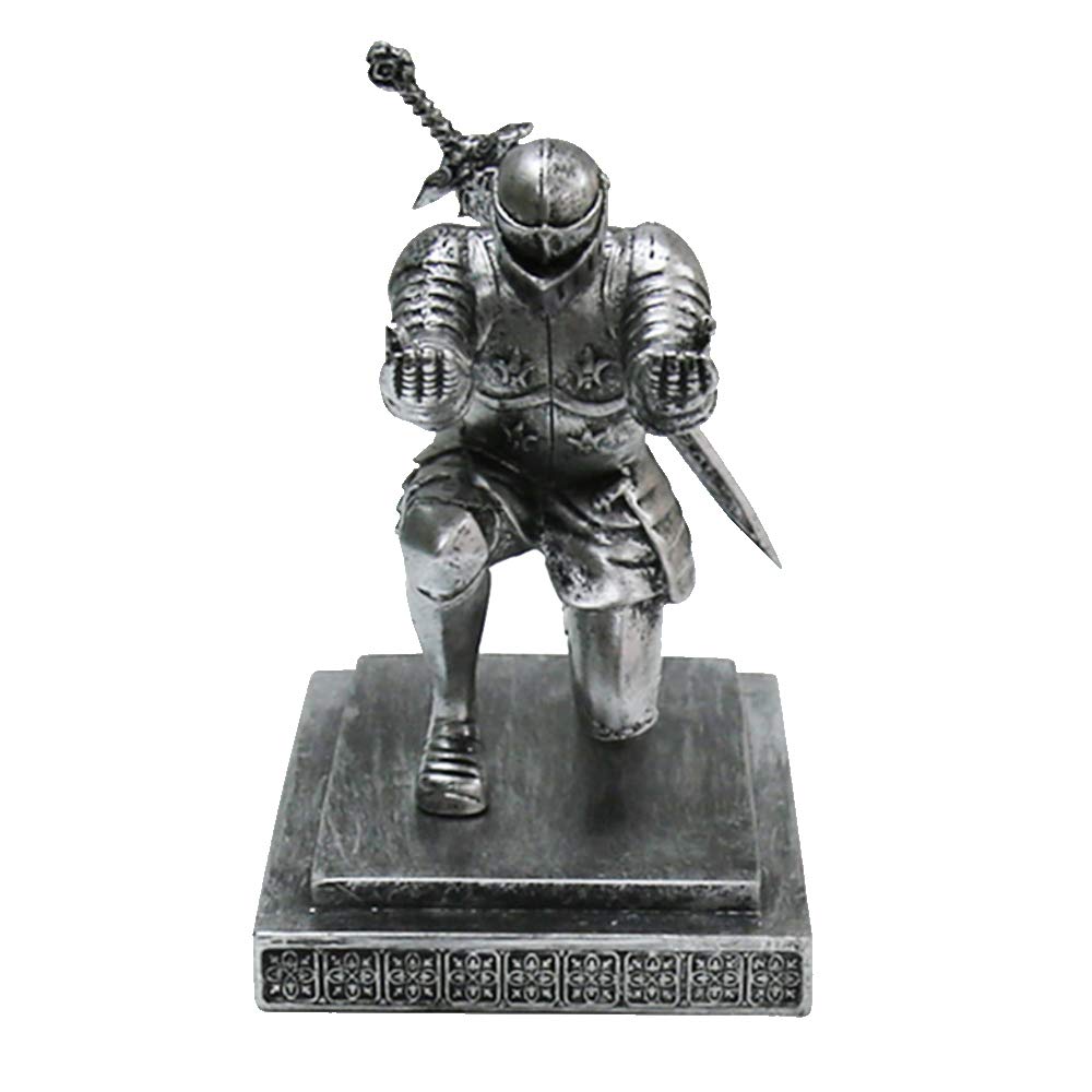 Magnetic Knight Pen Holder - Cool Executive Desk Organizer for Office & Home | Unique Christmas Gift for Men, Boyfriend, Husband, Dad & Son | Perfect for Workstations, Gaming Setups & Study Desks