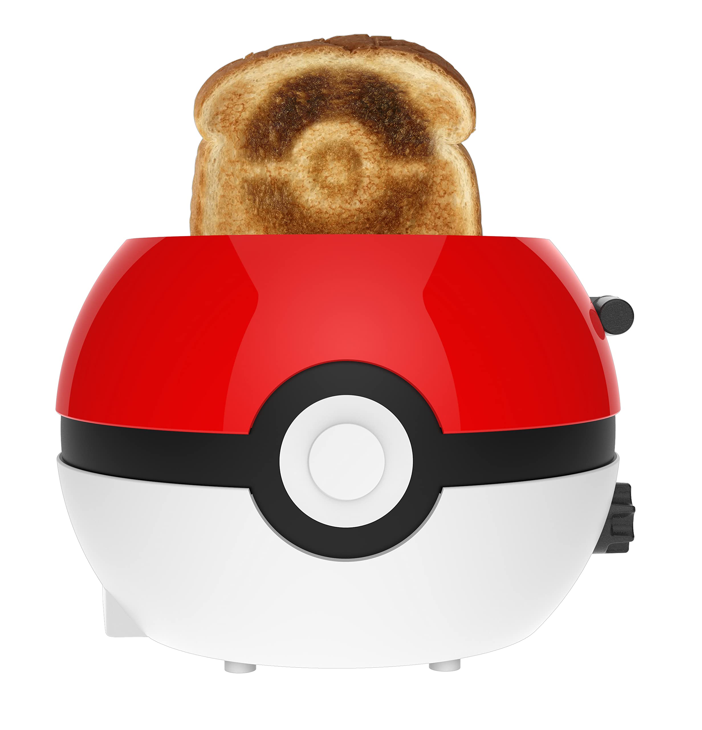 Uncanny Brands Pokemon Pokeball Halo Toaster - 2-Slice Bread Toaster with Pokeball Design | Perfect for Pokemon Fans, Breakfast & Gift Giving