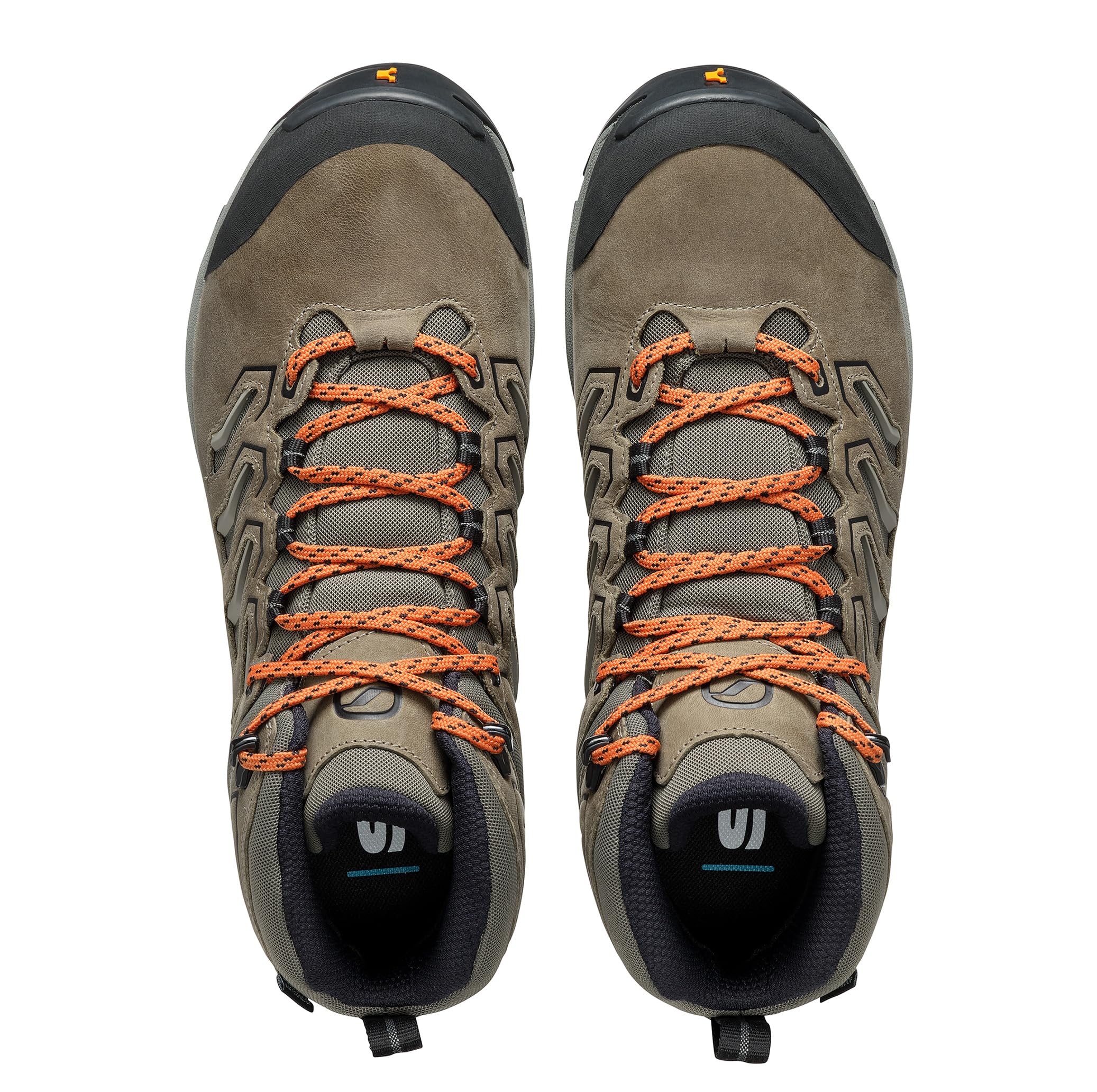 SCARPA Men's Moraine Mid WP Waterproof Breathable Hiking Boots - Lightweight Backpacking Shoes for Outdoor Adventures & Mountain Trekking