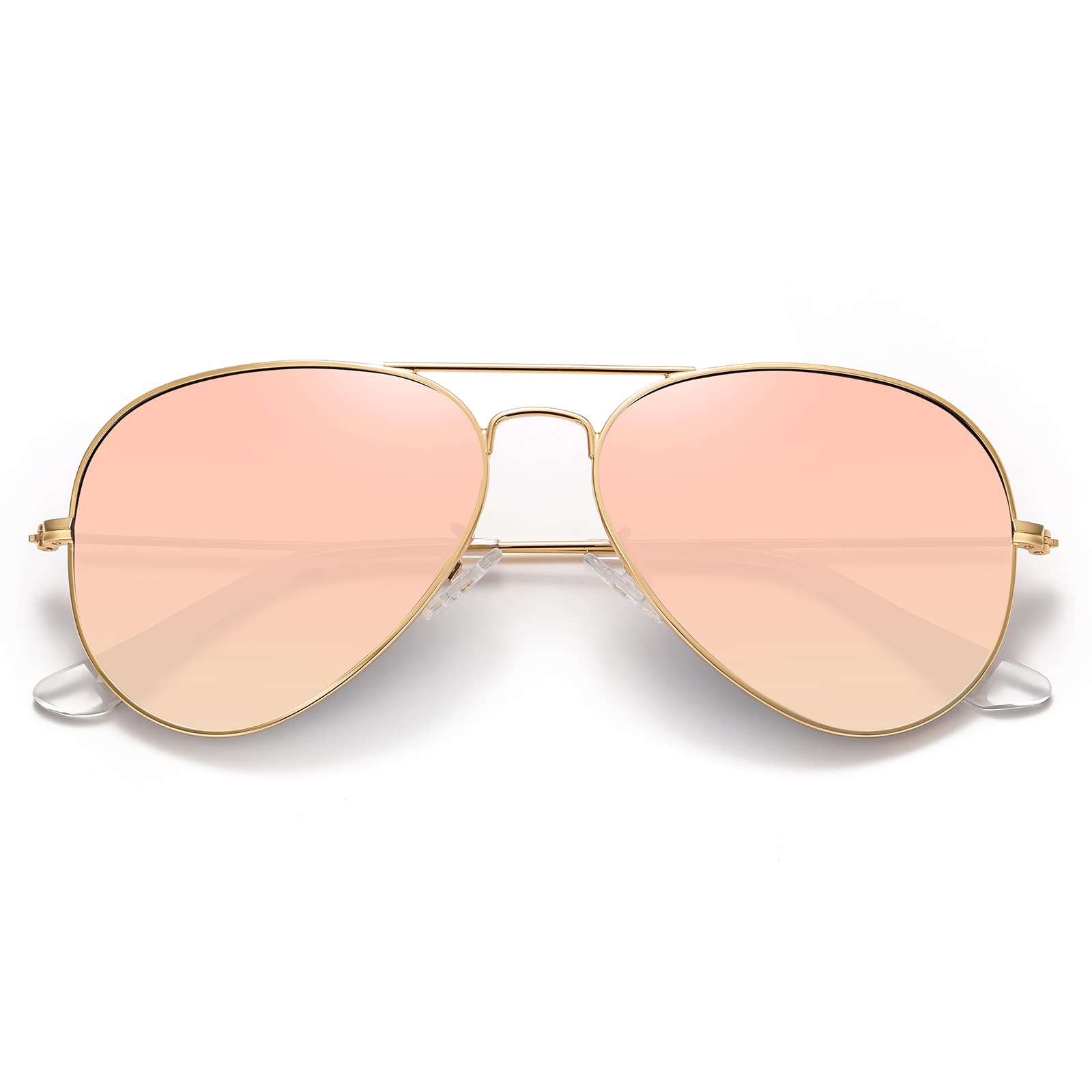 Polarized Aviator Sunglasses for Men & Women - UV400 Protection Metal Frame - Perfect for Driving, Outdoor Sports & Fashion Accessories