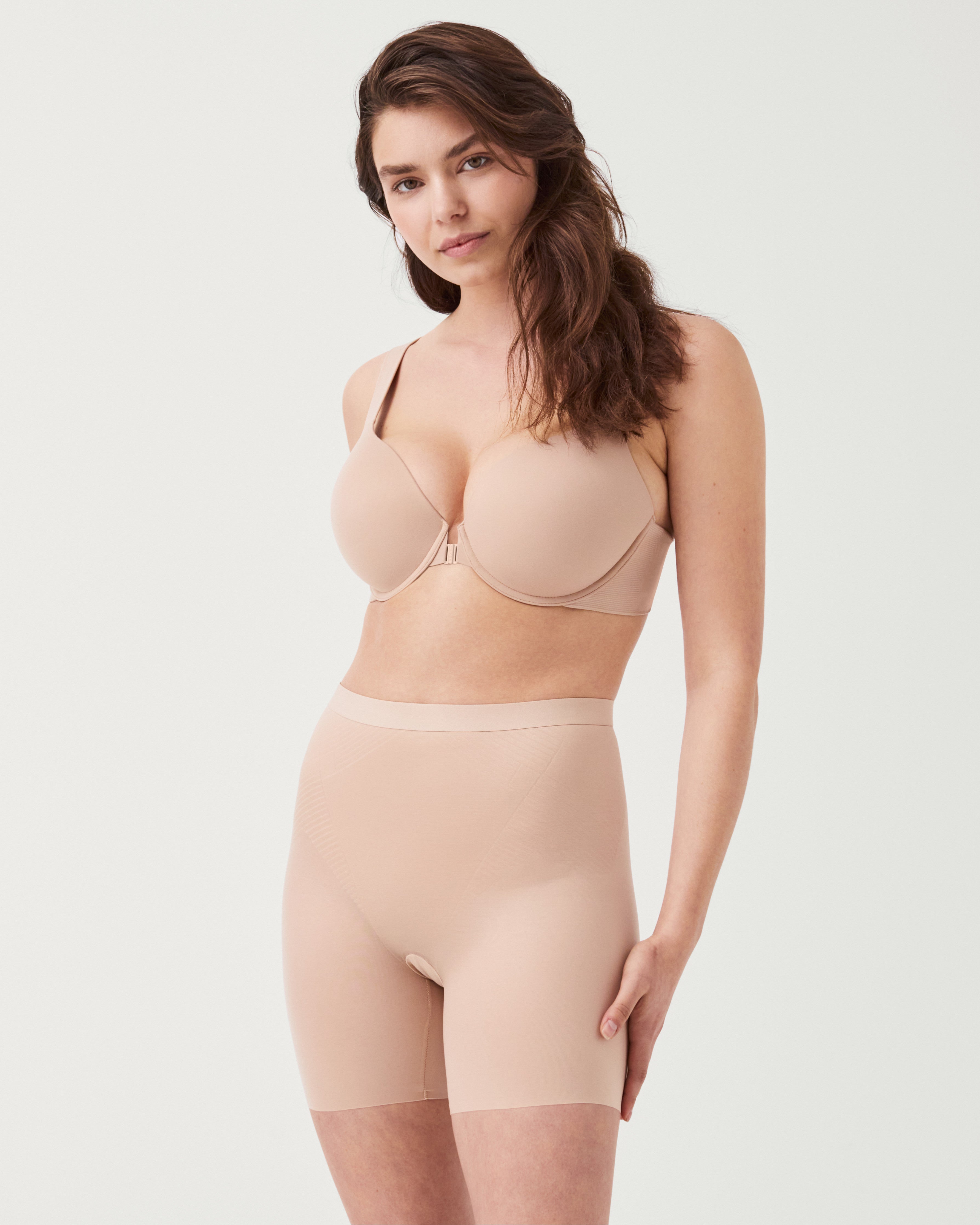 SPANX Shapewear Invisible Girl Shorts - High Waist Slimming Underwear for Women | Perfect for Everyday Wear, Workout & Layering Under Dresses