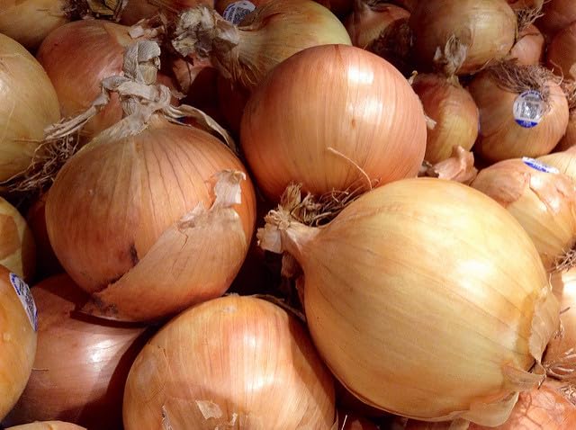 Fresh Sweet Vidalia Onions - USA Grown, Non-GMO, 5lb Bulk Bag - Perfect for Salads, Soups, and Healthy Cooking